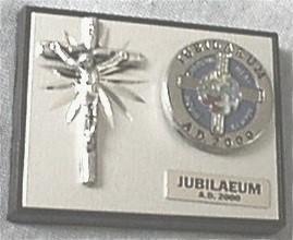 Jubilee Magnet with Cross